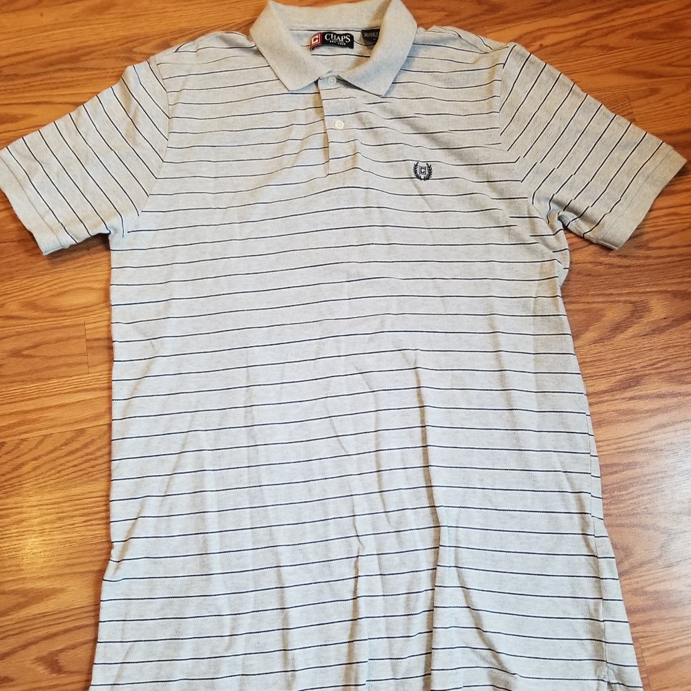 Chaps men's striped polo